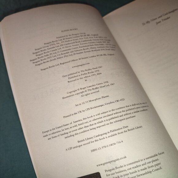 Vintage Book Tales of Ancient Egypt Roger Lancelyn Green 1956-2004 ethnic legend - Picture 8 of 12